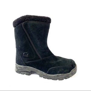 Sorel Water Fall Suede Waterproof Side Zip Boots 7